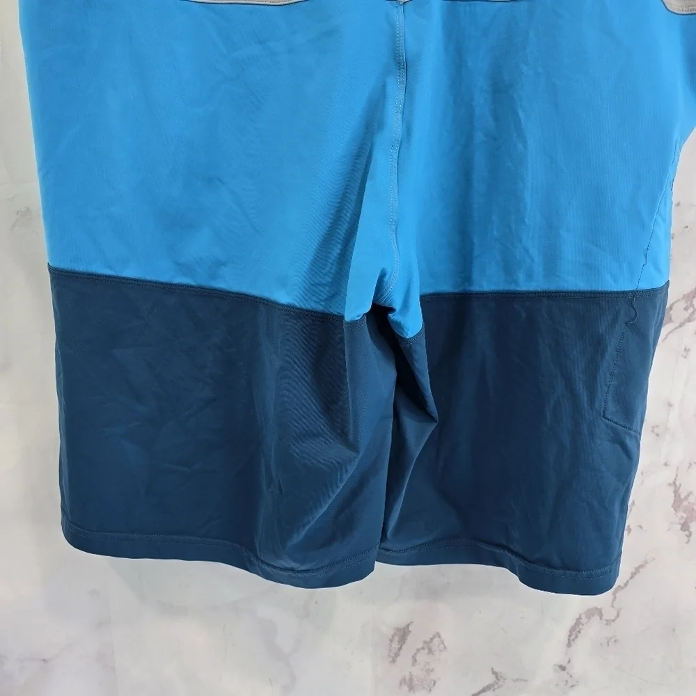 NRS Shorts Mens 40 Blue Gray Hybrid 11 Inch Nylon Guide Water Resistant Swim
